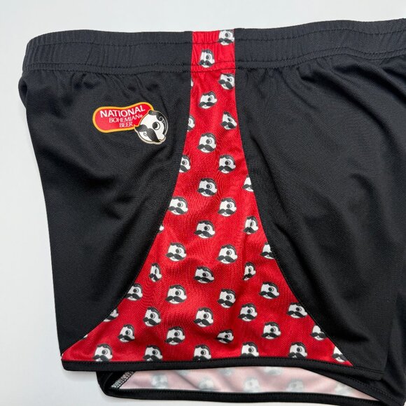 Natty Boh Black Shorts – Size Medium - Picture 2 of 9